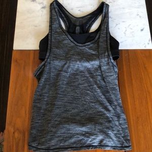 Lululemon cool razorback tank with built in bra